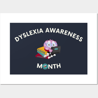 Dyslexia Awareness Month Posters and Art